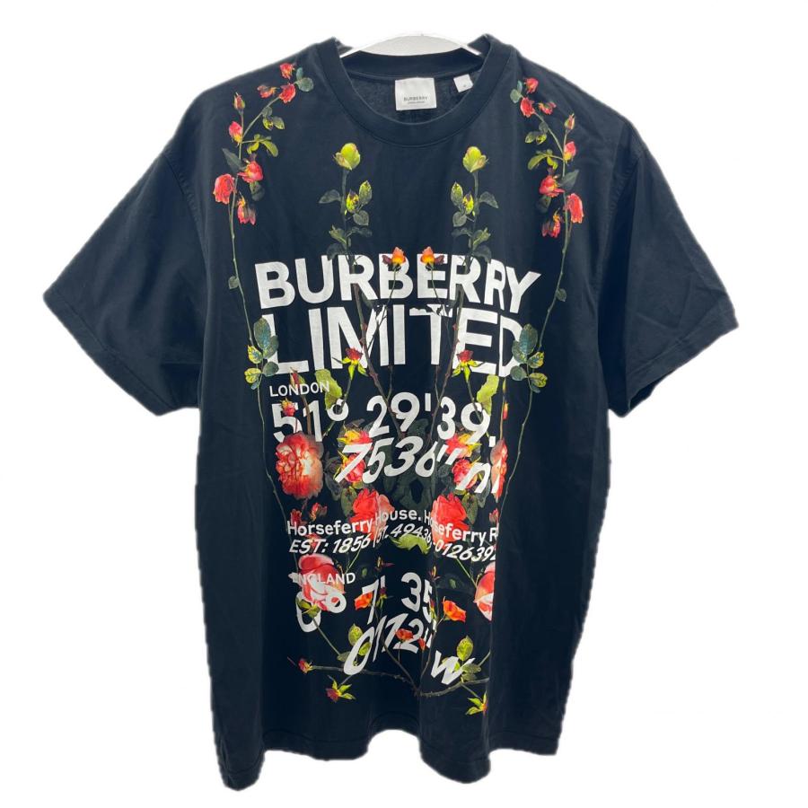 BURBERRY（バーバリー） Tシャツ SIZE M リミテッドフラワーロゴT
