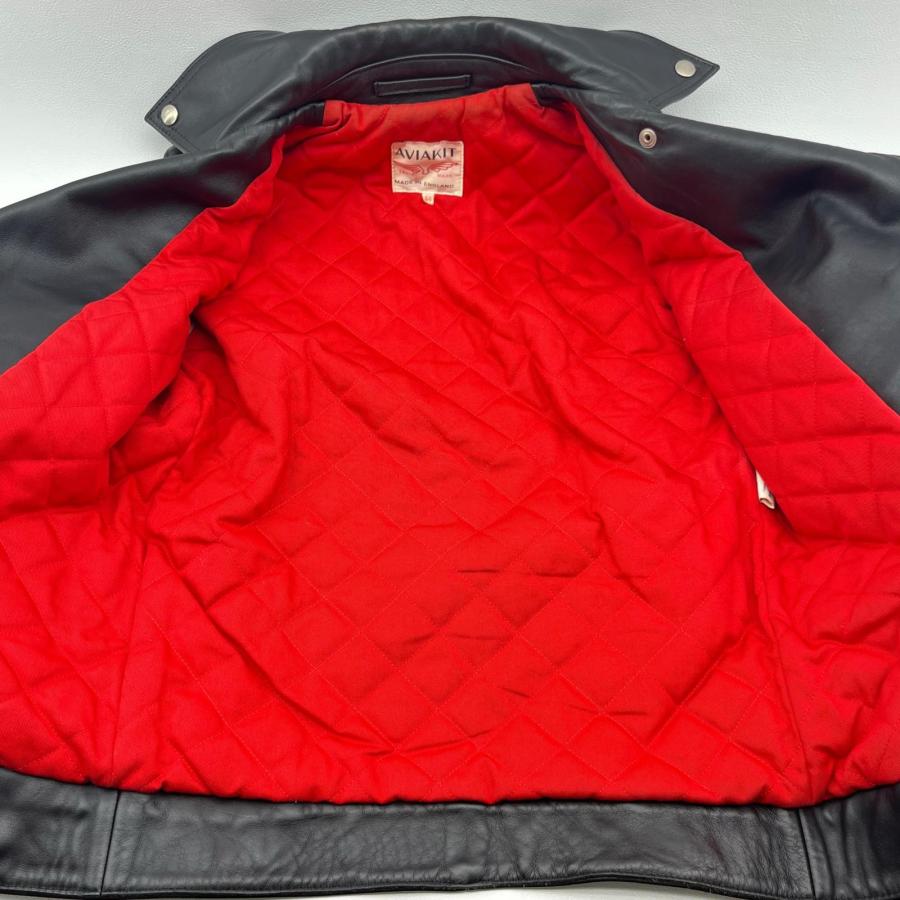 Lewis Leathers Aviakit ダブルライダースジャケット 36 Lewis Leathers AVIAKIT ルイスレザー アヴィアキット ダブル