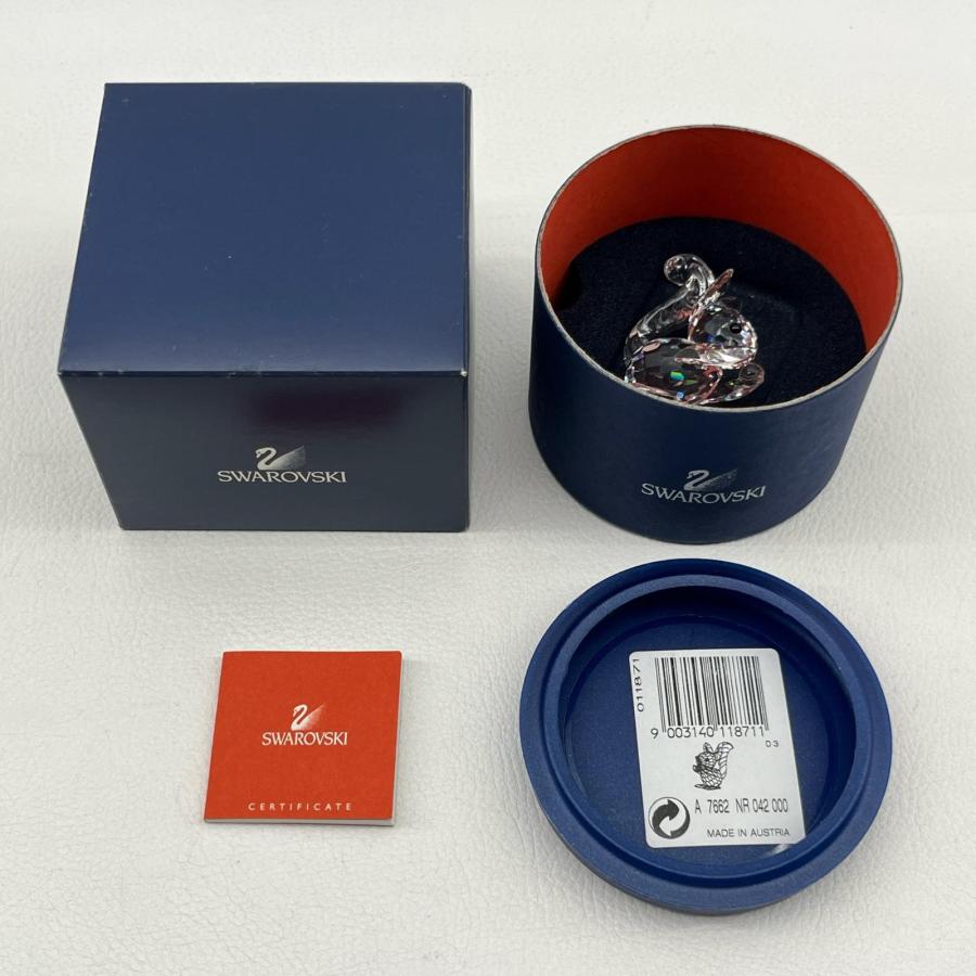 SWAROVSKI（スワロフスキー） リス 置物 クリスタル 011871 ◇2006