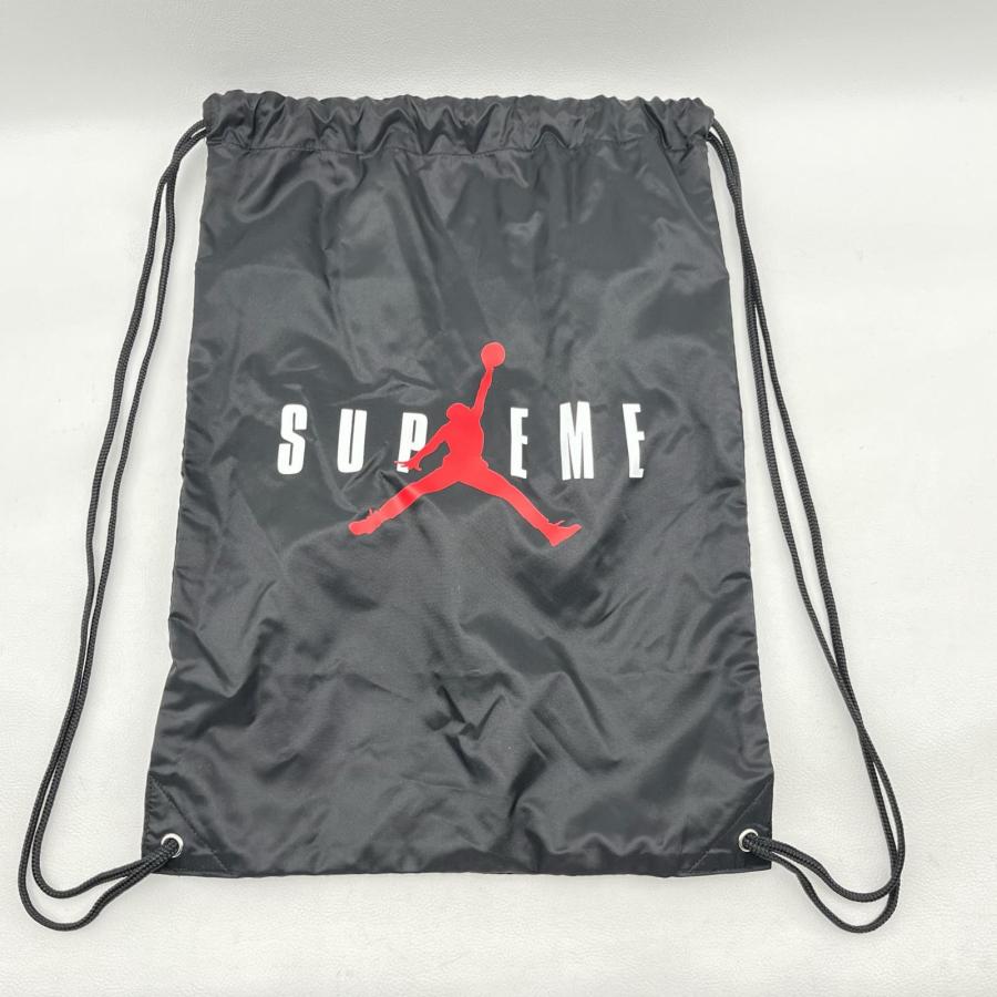 Supreme×JORDAN シュプリーム ジョーダン ナップサック ブラック 24AW
