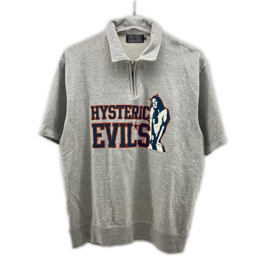HYSTERIC GLAMOUR（ヒステリックグラマー） ハーフジップスウェット 