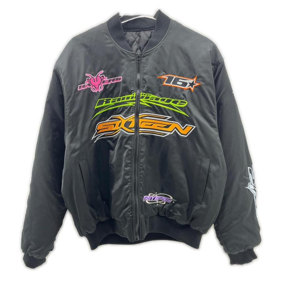 THE RAMPAGE ランペ 16 ワッペンジャケット Lサイズ THE RAMPAGE 16 ワッペン ジャケット SIZE L ブラック ランページ LDH