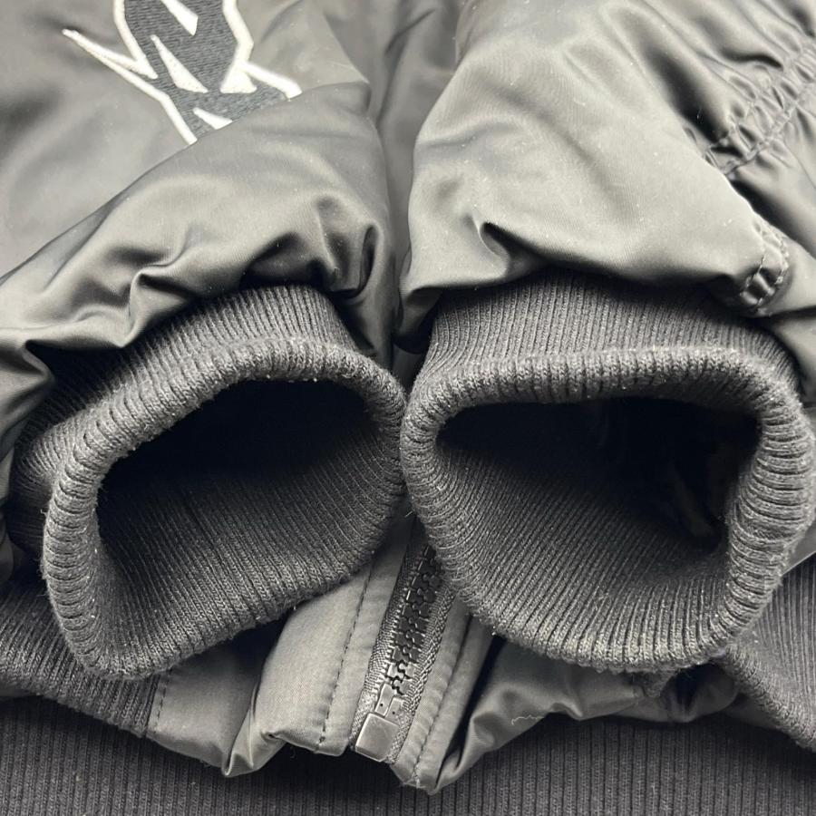 THE RAMPAGE 16boosterz ワッペン ジャケット SIZE M ブラック MA-1