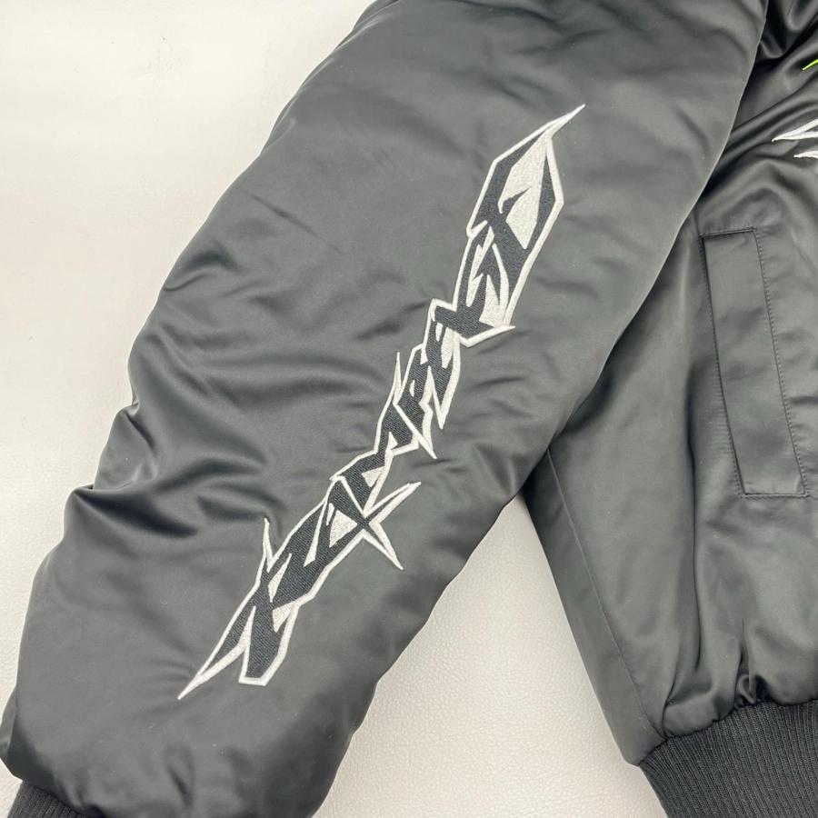 THE RAMPAGE 16boosterz ワッペン ジャケット SIZE M ブラック MA-1
