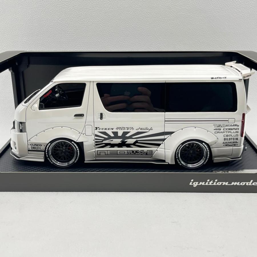 ignition model イグニッションモデル ミニカー ハイエース 1/18 T・S