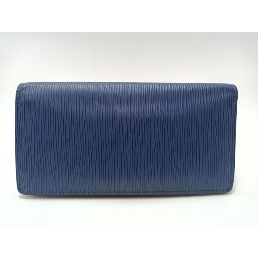 値下げ】LOUIS VUITTON M62973 TA4158 長財布 エピ ブルー 
