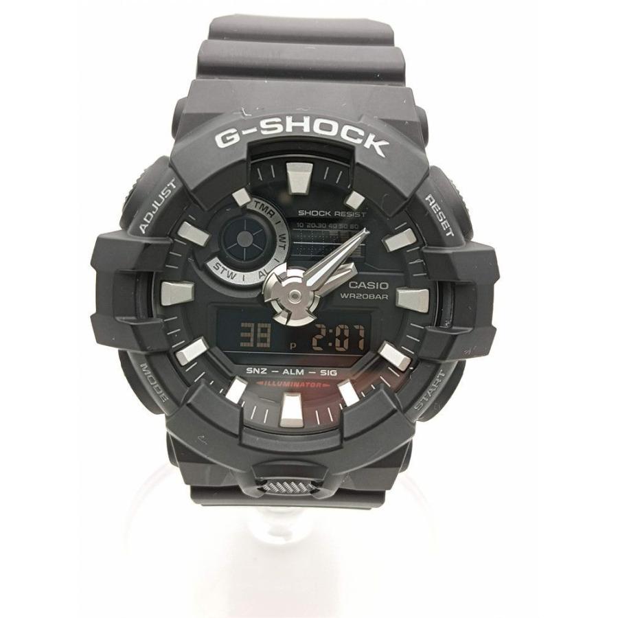 100 安い Casio G Shock Ga 700 1bjf ブラック デジアナ カシオ ジーショック クォーツ 腕時計 3109 宮竹店