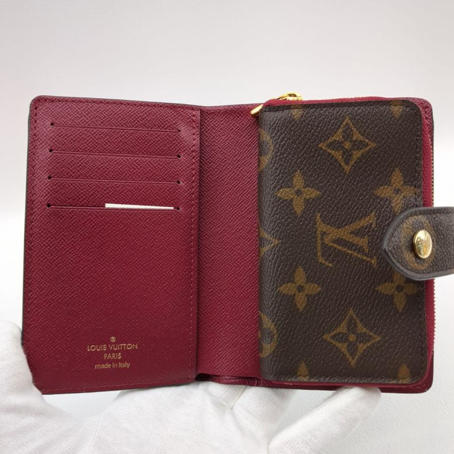 LOUIS VUITTON M69433 二つ折り財布 ポルトフォイユ ジュリエット モノグラム フューシャ ルイヴィトン  ◆3109/宮竹店｜pickupjapan｜04