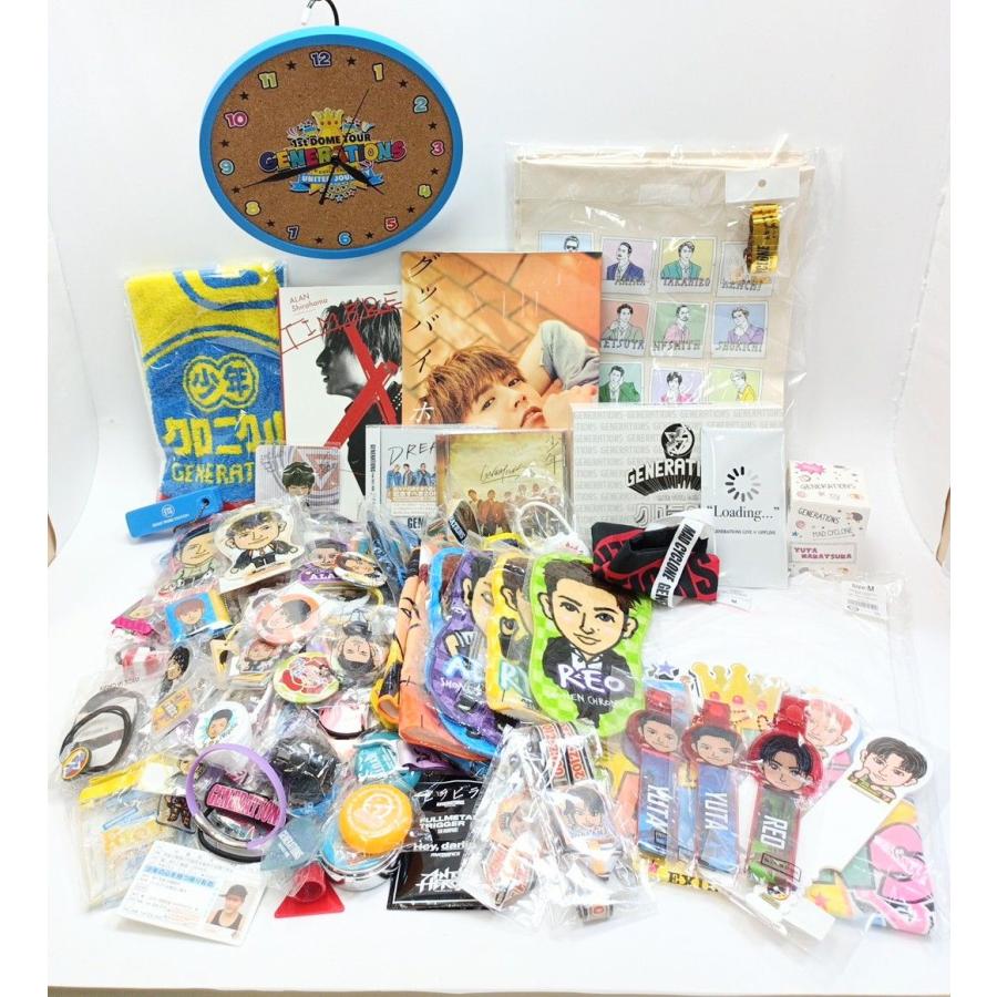 Generations グッズまとめ Tシャツ 缶バッジ 時計 Cd ミニタオルなど ジェネレーションズ 3109 宮竹店 ピックアップジャパン ヤフー店 通販 Yahoo ショッピング