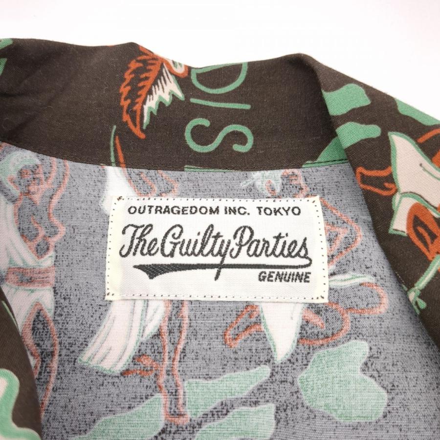 WACKO MARIA GUILTY PARTIES 17SS FUCK DREAM PARADISE ブラウン SIZE 