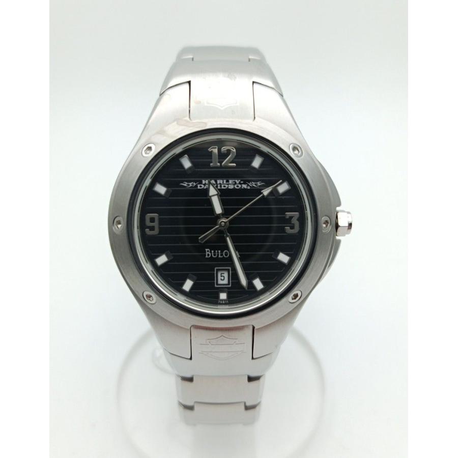 BULOVA 【値下げ】保証付 ハーレーダビッドソン ブローバ 腕時計 LBL 