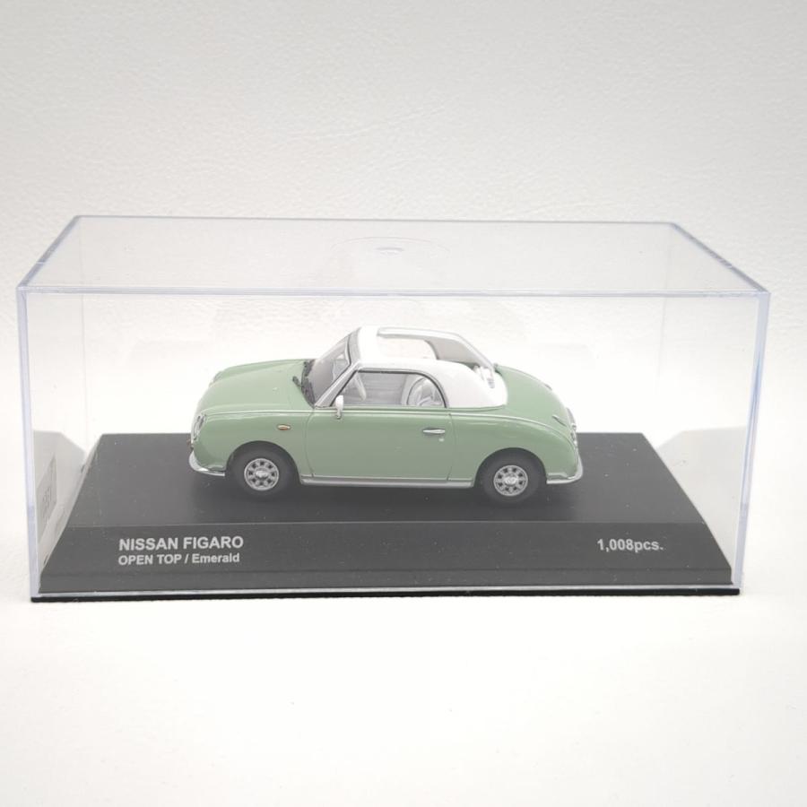 KYOSHO 03392GR NISSAN FIGARO OPEN TOP エメラルドグリーン 1/43