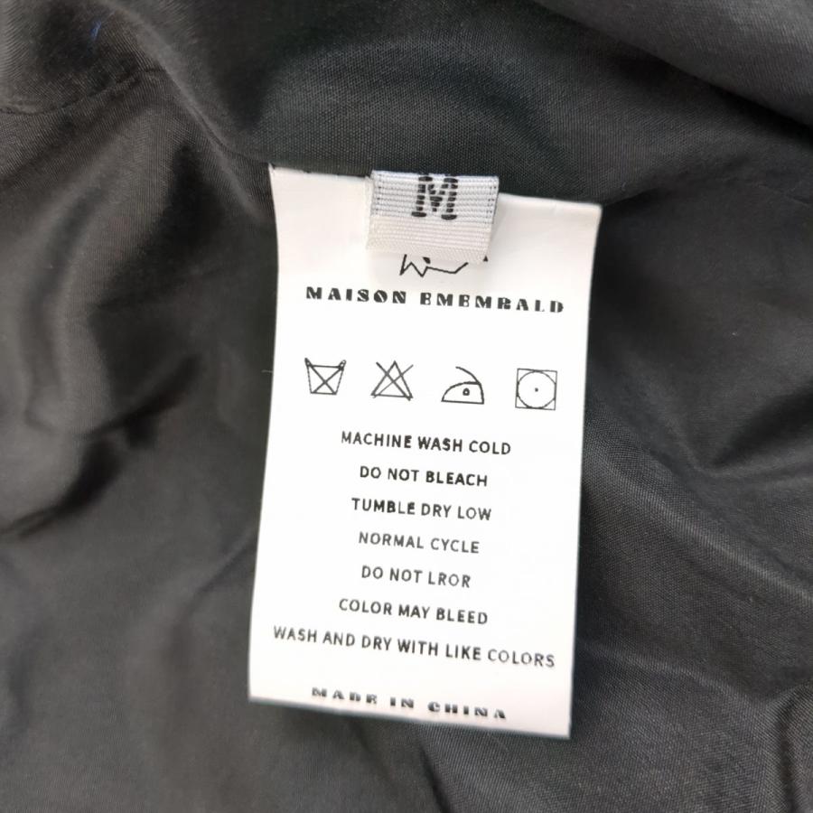 MAISON EMERALD スタジャン ブルー SIZE M ワッペン メンズ MAISON EMERALD スタジャン ブルー SIZE M ワッペン メンズ