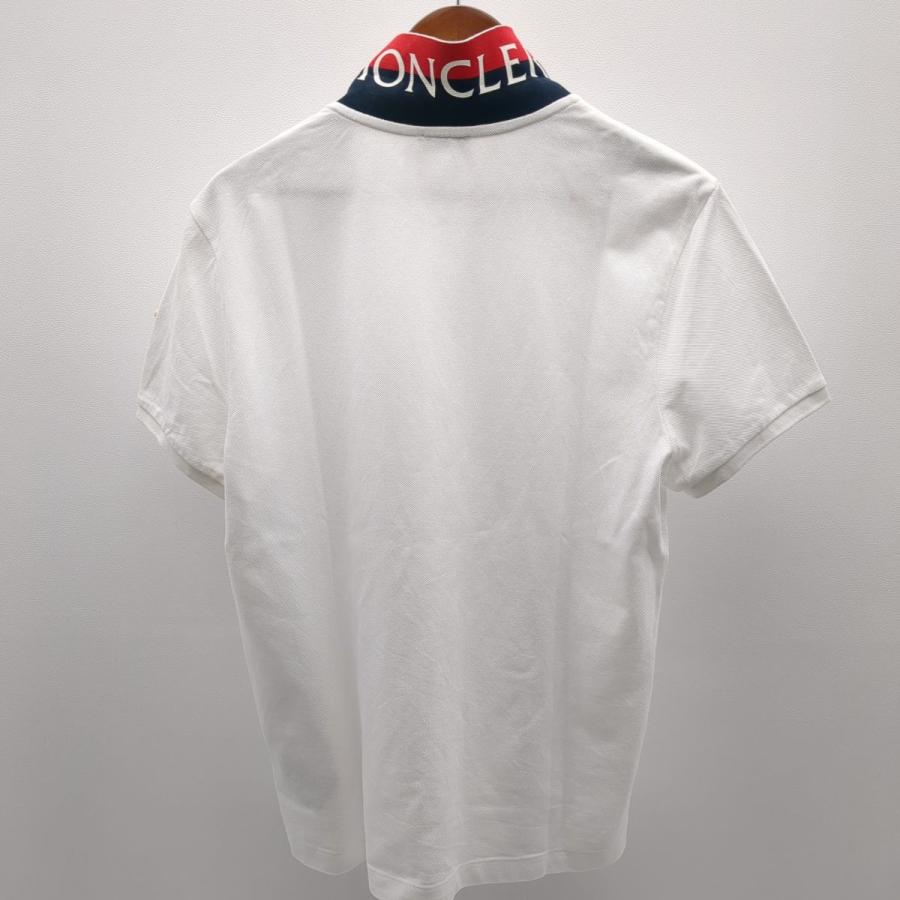 MONCLER MAGLIA POLO MANICA CORTA SHORT SLEEVED POLO SHIRT ホワイト