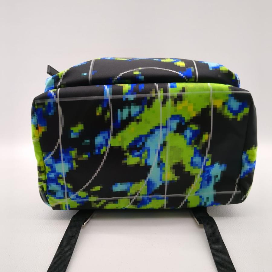 PRADA プラダ リュック レーダー 2VZ066 ブラック×グリーン PRADA プラダ リュック レーダー 2VZ066 ブラック×グリーン