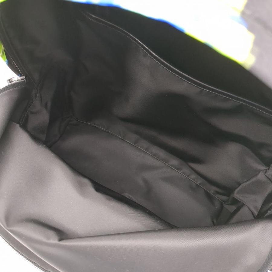 PRADA プラダ リュック レーダー 2VZ066 ブラック×グリーン PRADA プラダ リュック レーダー 2VZ066 ブラック×グリーン