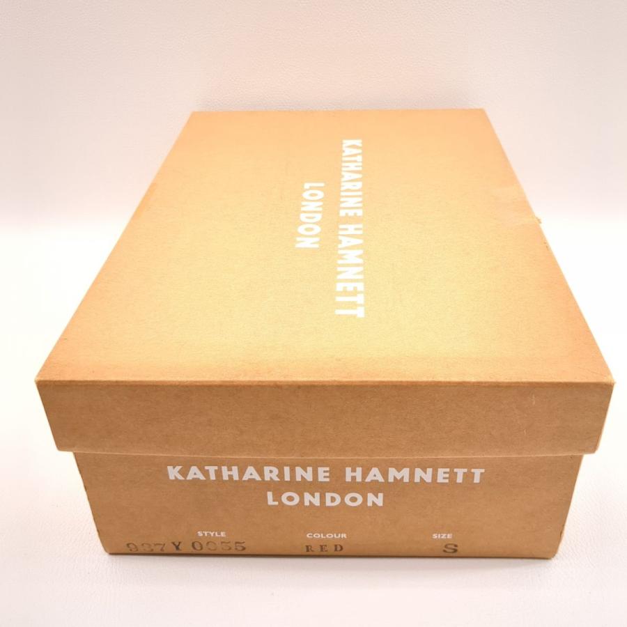 KATHARINE HAMNETT LONDON  ブーツ レッド SIZE S メンズ キャサリン ハムネット ロンドン ◆3109/宮竹店｜pickupjapan｜09