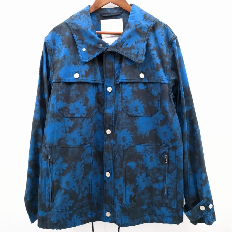 KENZO FB65VE2159T8 Ghost Flower Jacket ブルー SIZE M KENZO FB65VE2159T8 Ghost Flower Jacket ブルー SIZE M