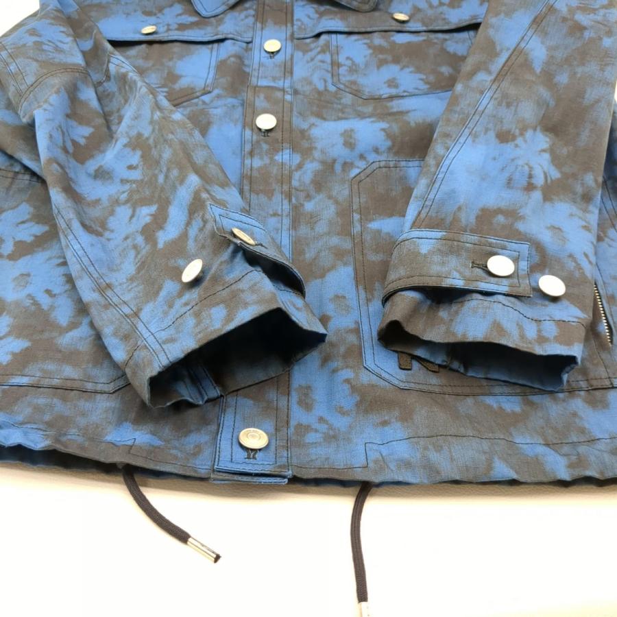KENZO FB65VE2159T8 Ghost Flower Jacket ブルー SIZE M KENZO FB65VE2159T8 Ghost Flower Jacket ブルー SIZE M