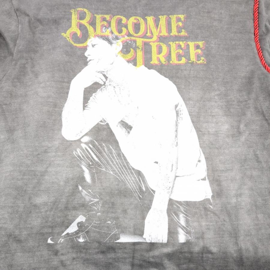 BECOME TREE×TAKUYA PhotoT-shirt ART-TypeB グレー SIZE XL BECOME TREE×TAKUYA PhotoT-shirt ART-TypeB グレー SIZE XL