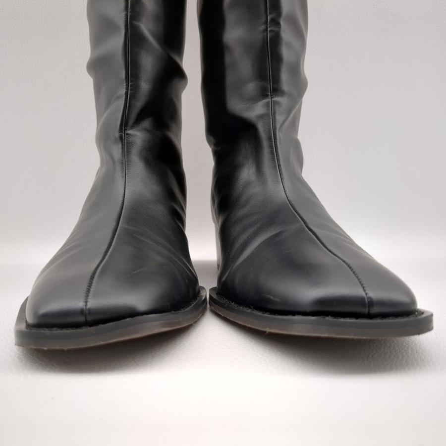 ETRE TOKYO 1220662127-0 ロングブーツ ブラック SIZE 37 (23.5cm相当 