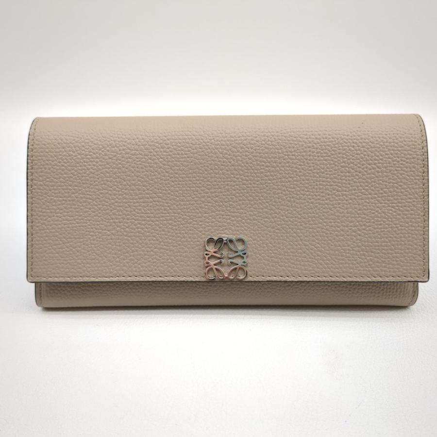 LOEWE ロエベ 長財布 ベージュ C821ACWX01 102323 アナグラム LOEWE ロエベ 長財布 ベージュ C821ACWX01 102323 アナグラム