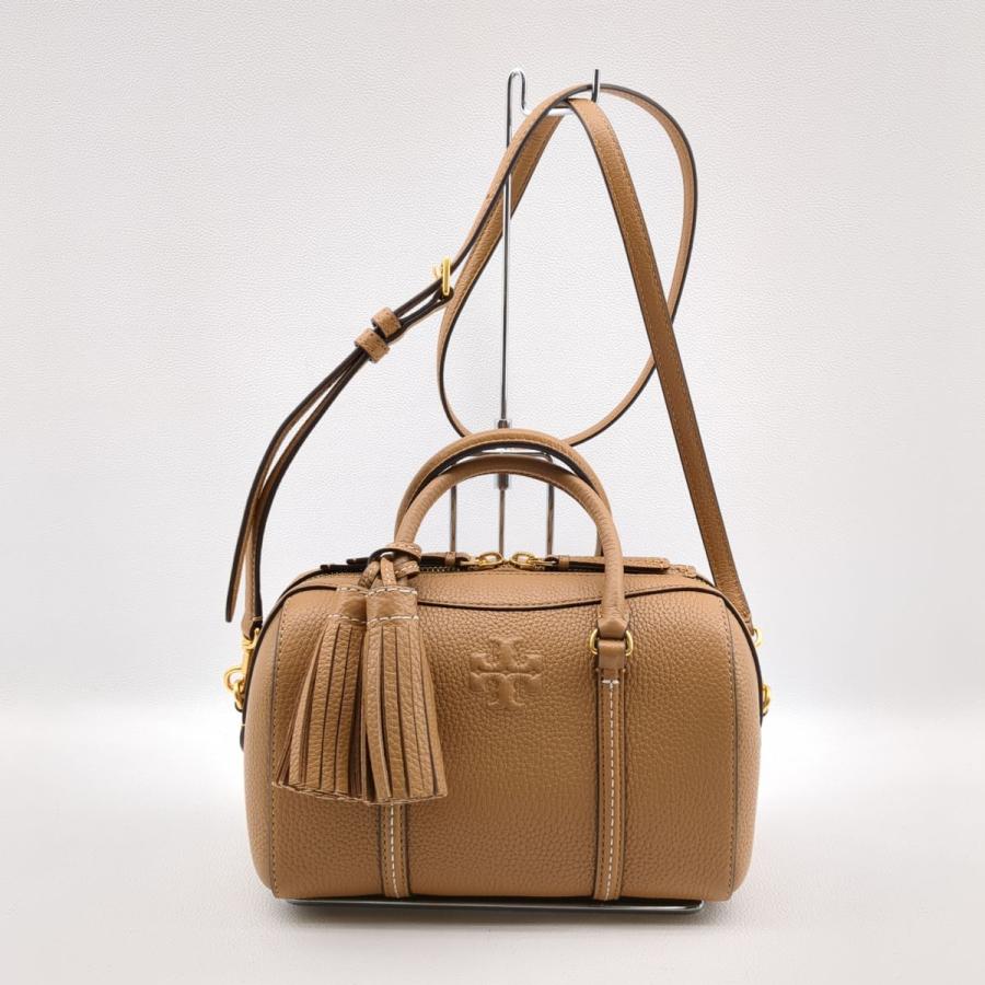 TORY BURCH トリーバーチ ショルダーバッグ サッチェル ブラウン 