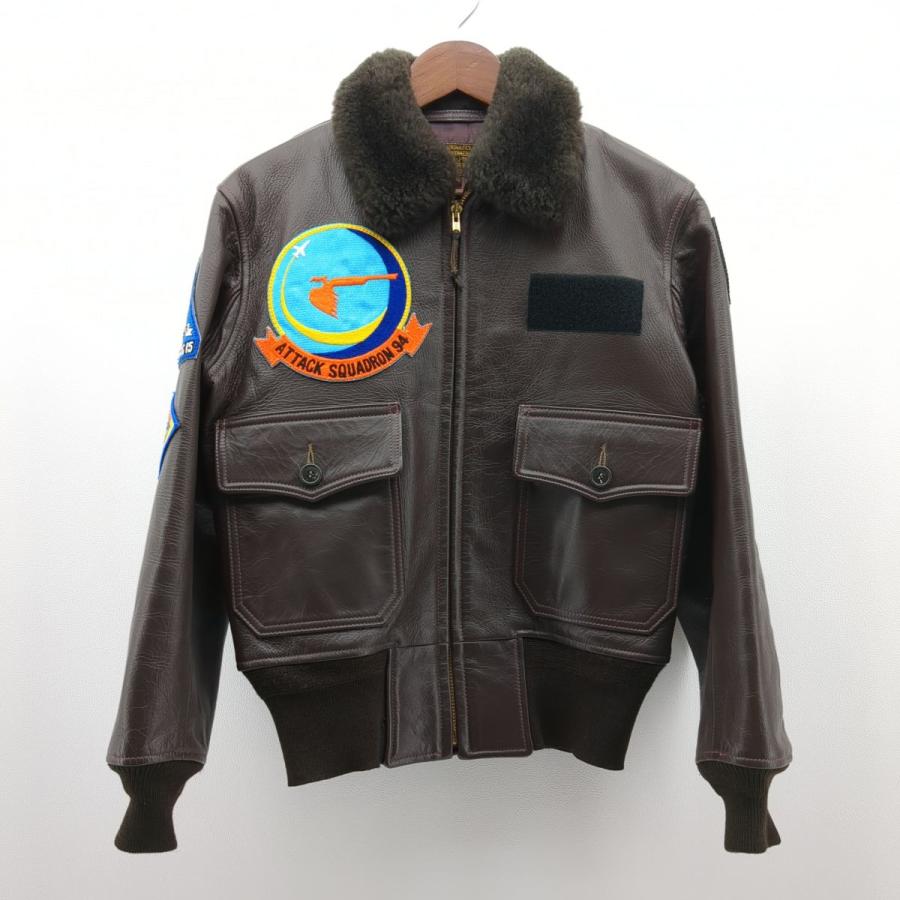デュボウ G-1 フライトジャケット N383S-47654 SIZE 38 ブラウン デュボウ G-1 フライトジャケット N383S-47654 SIZE 38 ブラウン