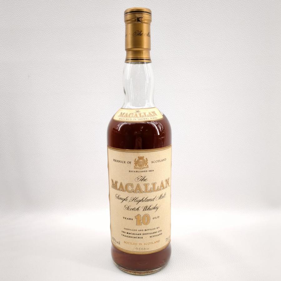 ザ・マッカラン 未開栓 ザ マッカラン ウイスキー 10年 750ml 40
