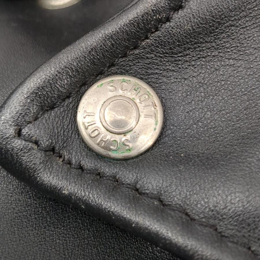 Schott N.Y.C ダブルライダースジャケット ブラック SIZE 36 Schott N.Y.C ダブルライダースジャケット ブラック SIZE 36