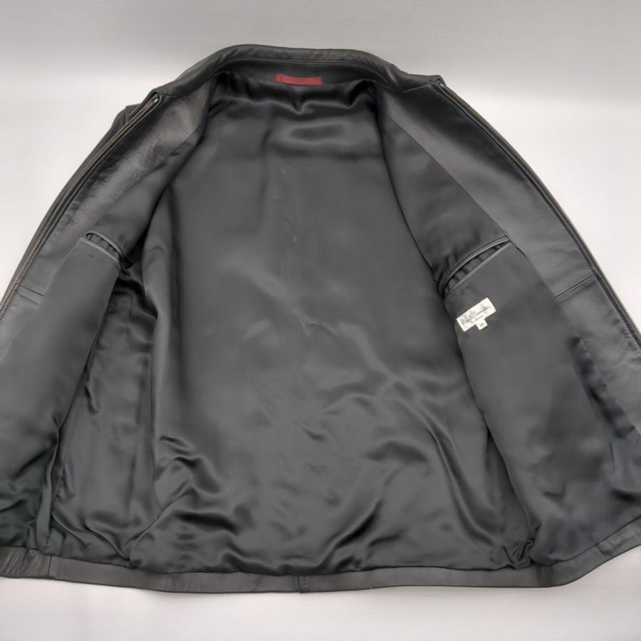 Paul Smith ポールスミス 443327 レザージャケット ブラック Paul Smith ポールスミス 443327 レザージャケット ブラック