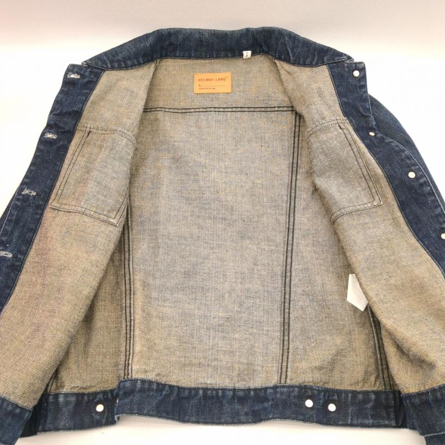 HELMUT LANG ヘルムートラング デニムジャケット ネイビー SIZE HELMUT LANG ヘルムートラング デニムジャケット ネイビー SIZE