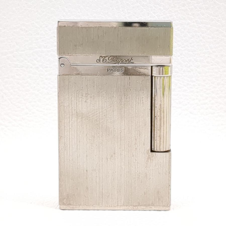 S.T.DUPONT デュポン ガスライター シルバー 着火確認済み 1E S.T.DUPONT デュポン ガスライター シルバー 着火確認済み 1E