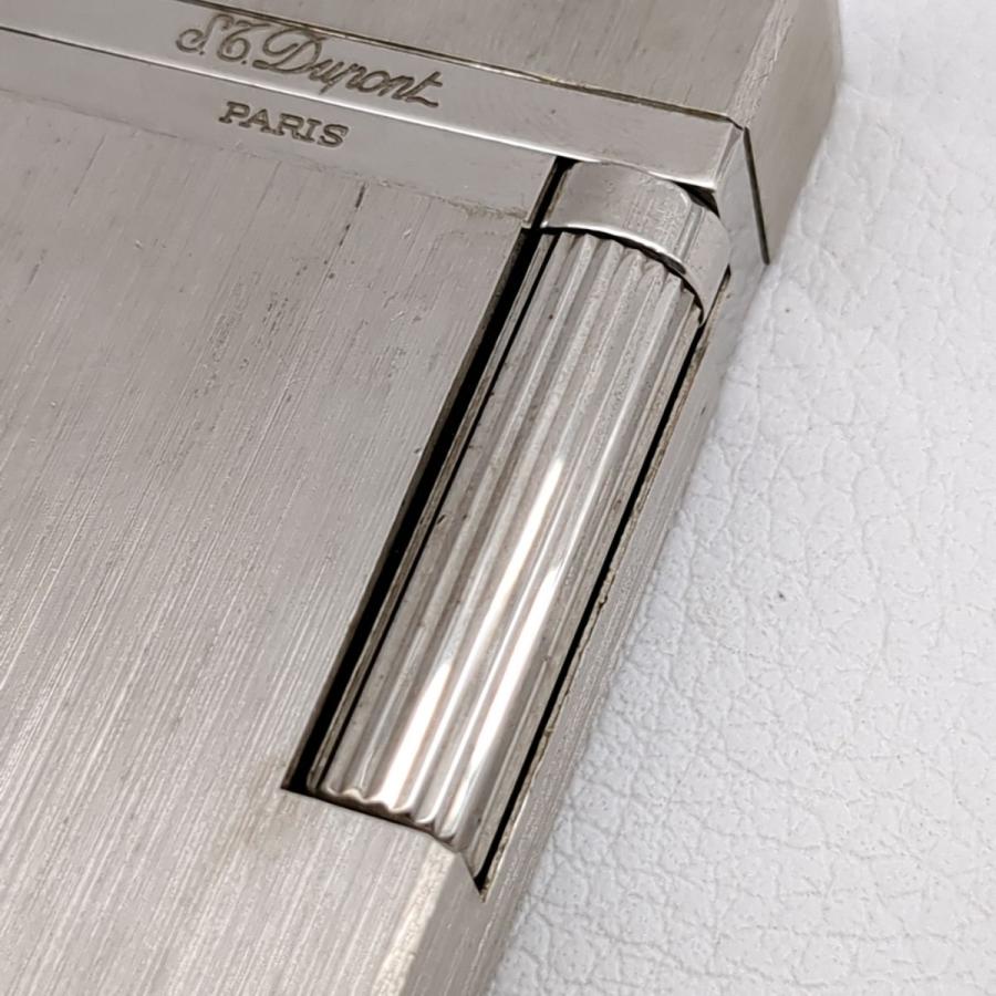 S.T.DUPONT デュポン ガスライター シルバー 着火確認済み 1E S.T.DUPONT デュポン ガスライター シルバー 着火確認済み 1E