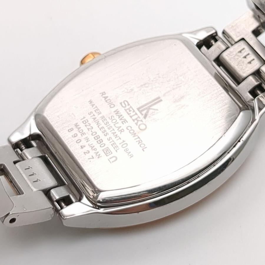 SEIKO 保証付 セイコー ルキア 腕時計 1B22-0BB0 ソーラー電波 SEIKO 保証付 セイコー ルキア 腕時計 1B22-0BB0 ソーラー電波