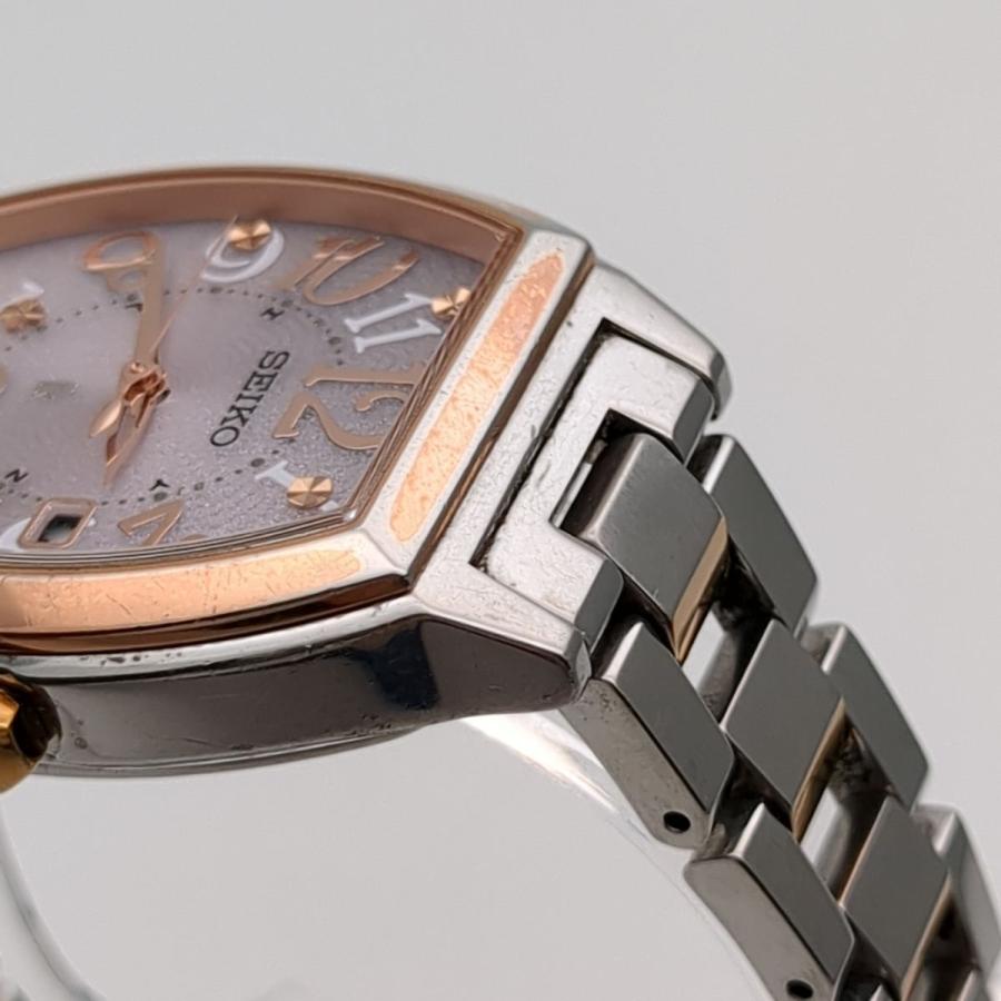 SEIKO 保証付 セイコー ルキア 腕時計 1B22-0BB0 ソーラー電波 SEIKO 保証付 セイコー ルキア 腕時計 1B22-0BB0 ソーラー電波