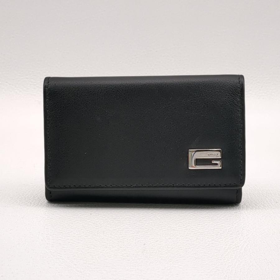 GUCCI（グッチ） 6連 キーケース 033.212956.0885 ブラック Gロゴ