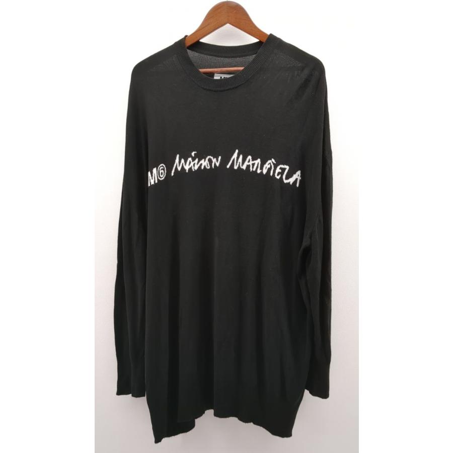 メゾンマルジェラ セーター ブラック SIZE XS 20SS S32HA0568 S17302 
