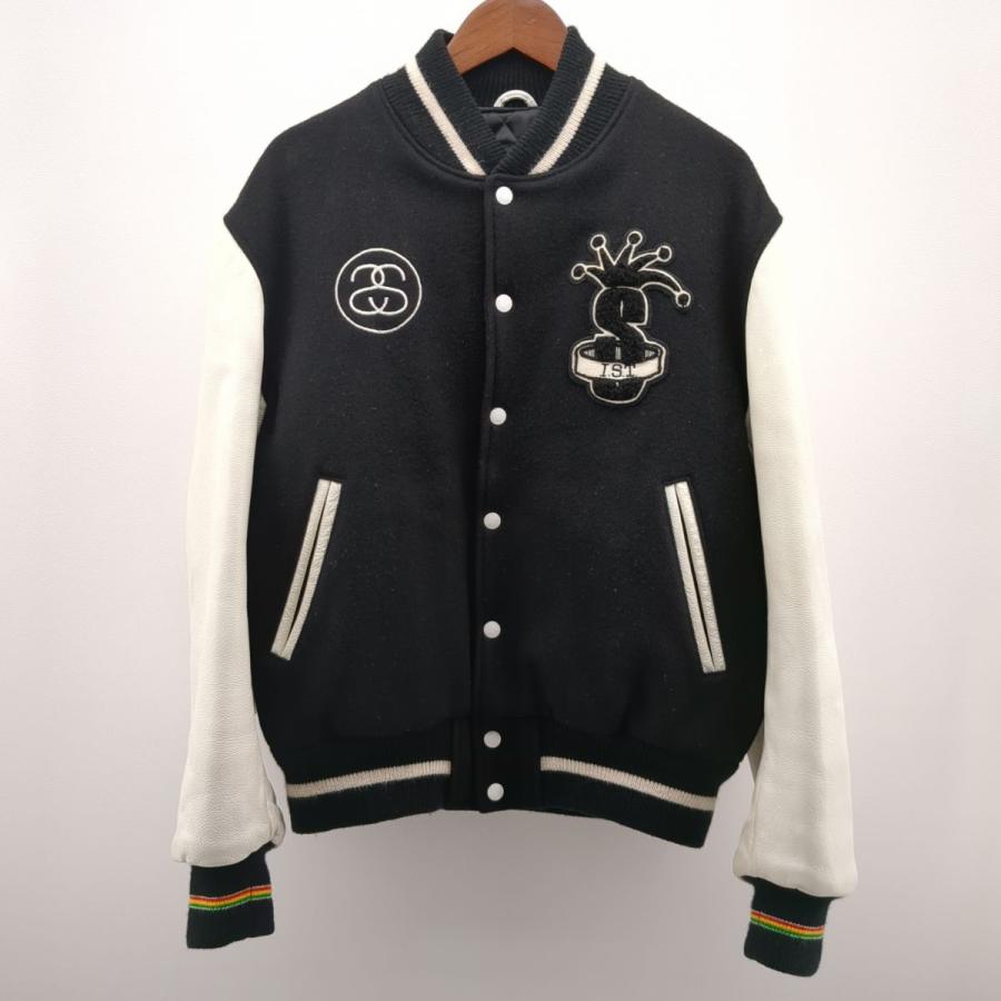STUSSY ステューシー スタジャン 08AW OLD IST ブラック STUSSY ステューシー スタジャン 08AW OLD IST ブラック