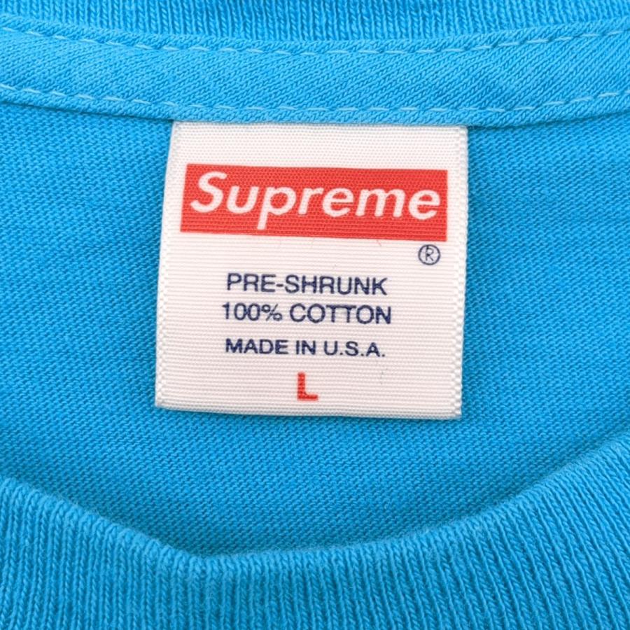 Supreme シュプリーム Tシャツ SIZE L スカイブルー 17SS Limonious 