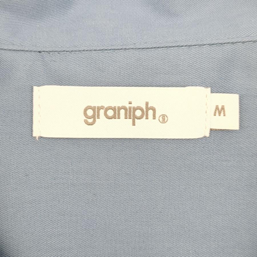 未使用品 グラニフ 半袖シャツ SIZE M ブルー ワンピースコラボ 未使用品 グラニフ 半袖シャツ SIZE M ブルー ワンピースコラボ