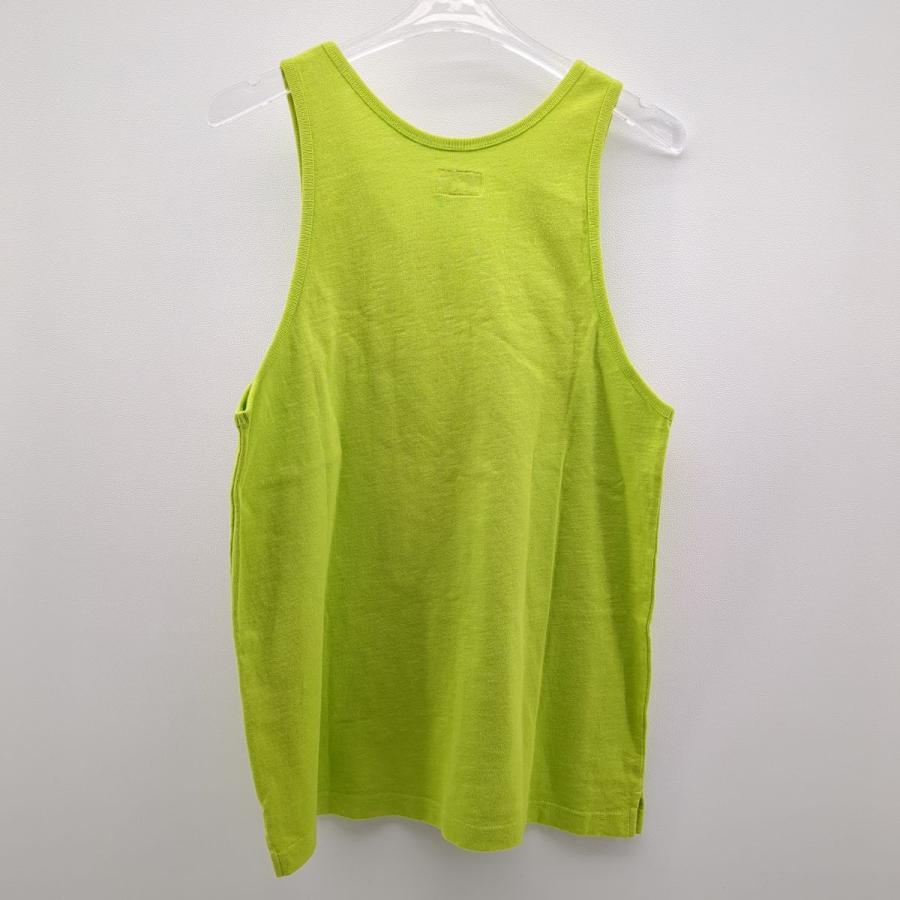 Supreme シュプリーム タンクトップ SIZE M 黄緑 15SS Printed