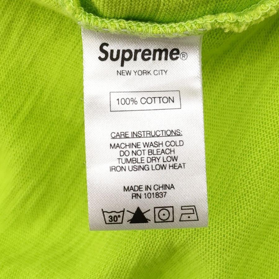 Supreme シュプリーム タンクトップ SIZE M 黄緑 15SS Printed