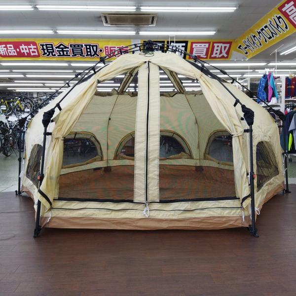 DOD キノコテント T4-610-BG 取説欠品 328x328x168cm ワンタッチテント