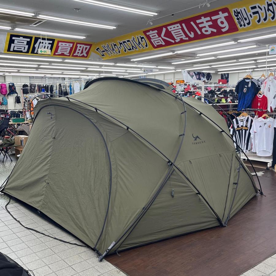 TOMOUNT シェルターテントTC 欠品無し ドームテント 2〜3人用 テント