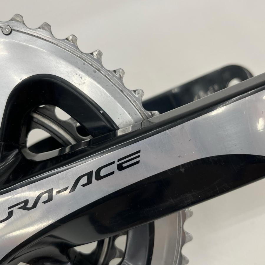 DURA-ACE 9000クランクセット シルバー/ブラック美品 SHIMANO シマノ クランクセット 自転車用品 チェーンホイール DURA-ACE