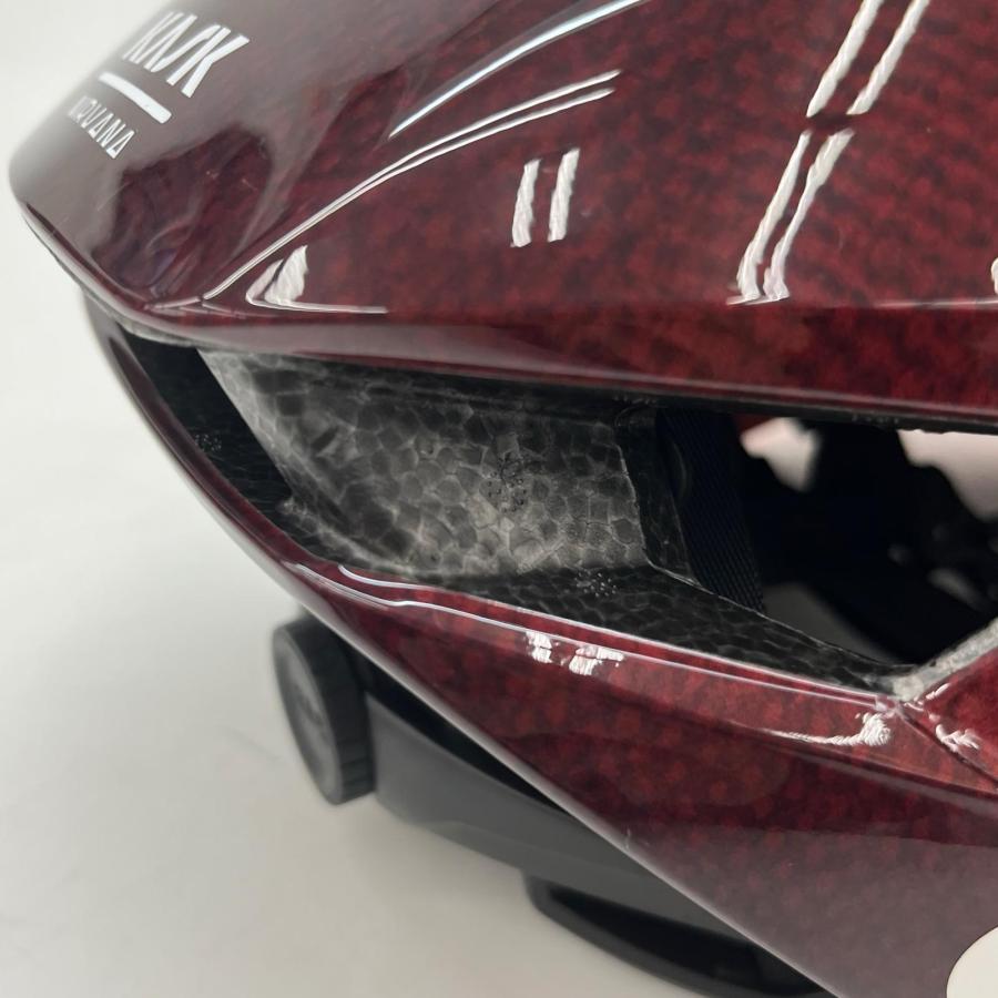 KASK サイクル用ヘルメット NIRVANA レッド 1078 2025年1月製 52-58cm 