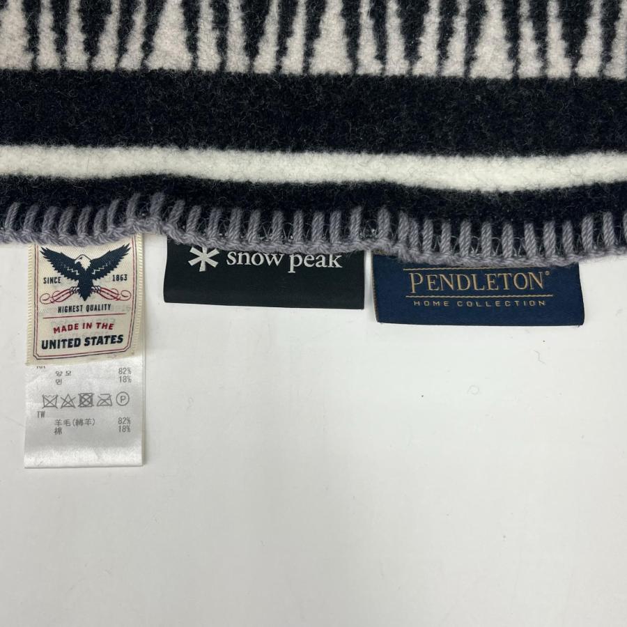 snow peak×PENDOLETON コラボレーション ブランケット SI-PD-22AU001