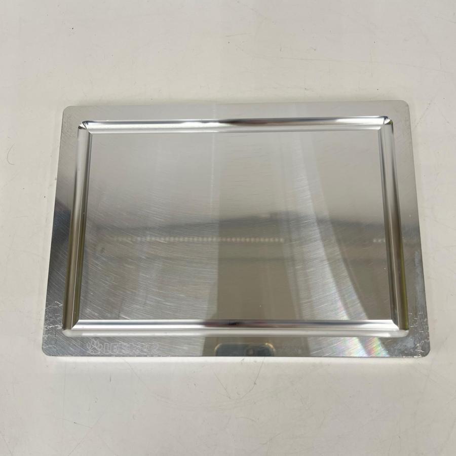 LEKKER アウトドア用品 鉄板 アルミプレート ソロ (A5) 蓋・ケース付き 21×15×1cm/800g クッキング 調理器具 BBQ レッカー ◆2007_1