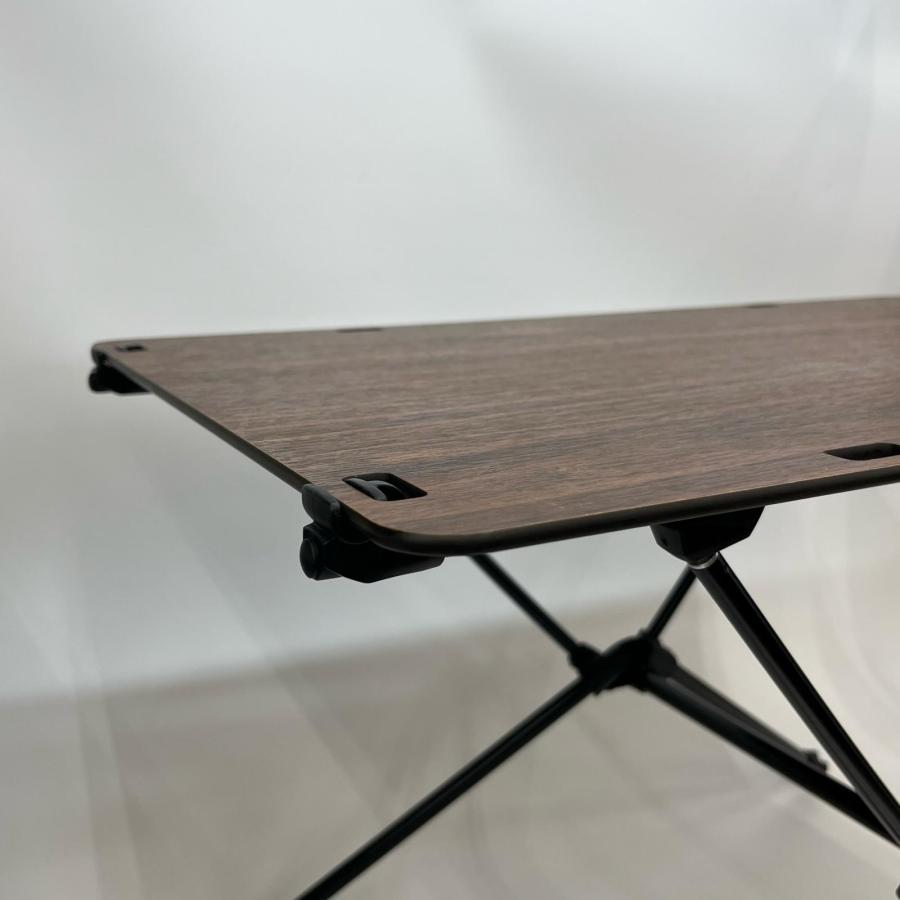 Helinox ファニチャー アウトドアテーブル テーブルワン ソリッドトップ ウォールナット  脚・天板セット 57x40x38cm ヘリノックス ◆2007_2